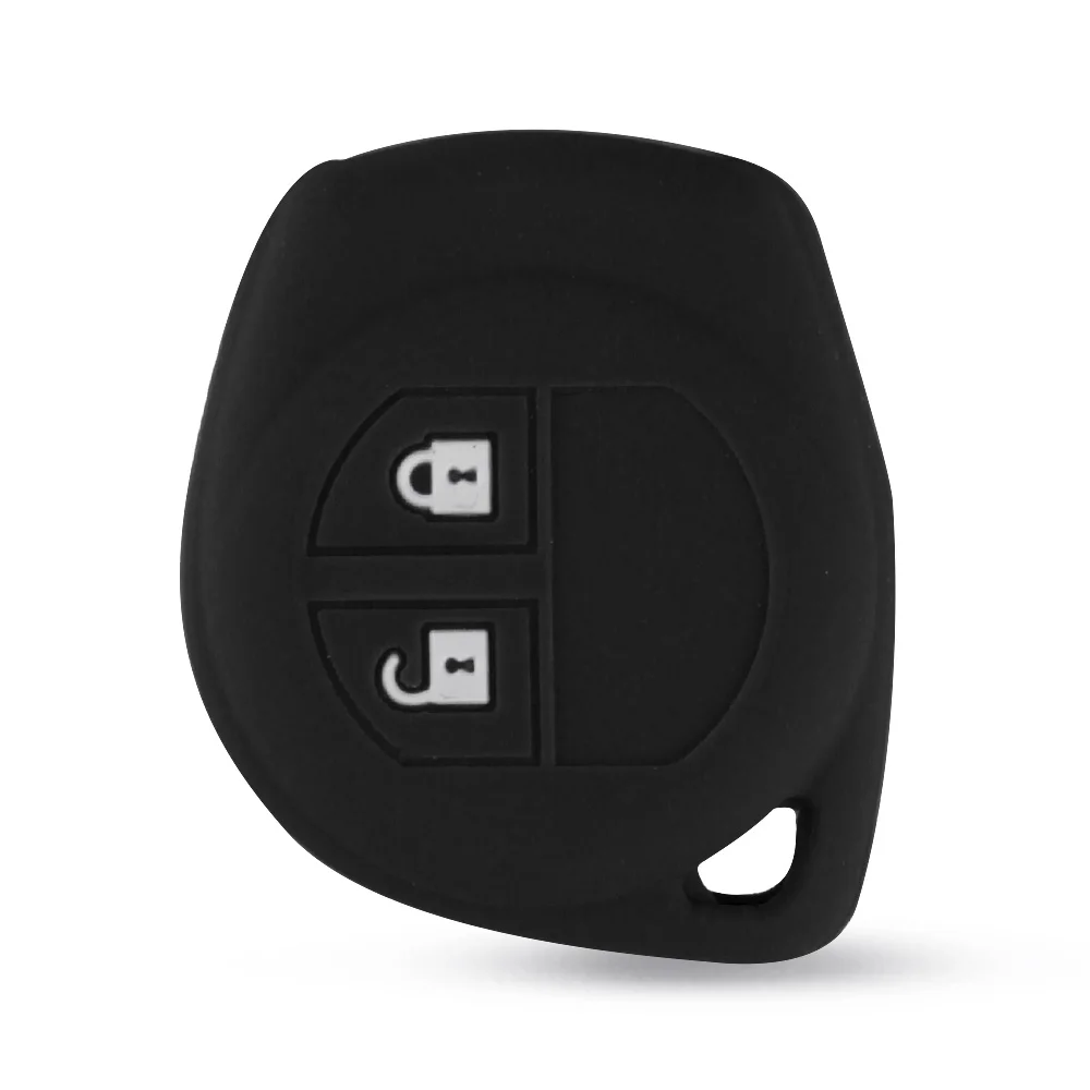 

KEYYOU силиконовый чехол для ключей от автомобиля для SUZUKI Window Grand Liana Cap SX4 Swift Vitara чехол для ключей брелок с сигнализацией