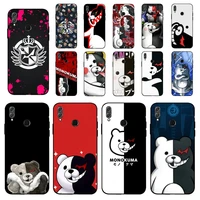 yndfcnb cute kumamon danganronpa monokuma phone case for huawei honor 10 i 8x c 5a 20 9 10 30 lite pro voew 10 20 v30