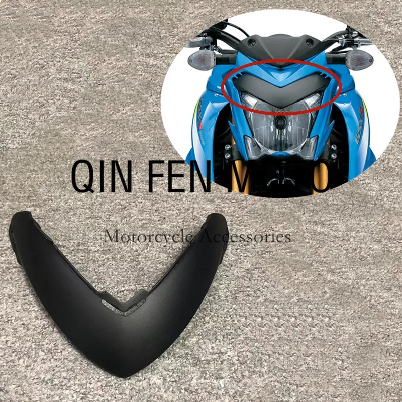 

ВЕРХНЯЯ ПЕРЕДНЯЯ Передняя накладка на переднюю фару мотоцикла, обтекатель, подходит для GSXS1000 GSX-S1000