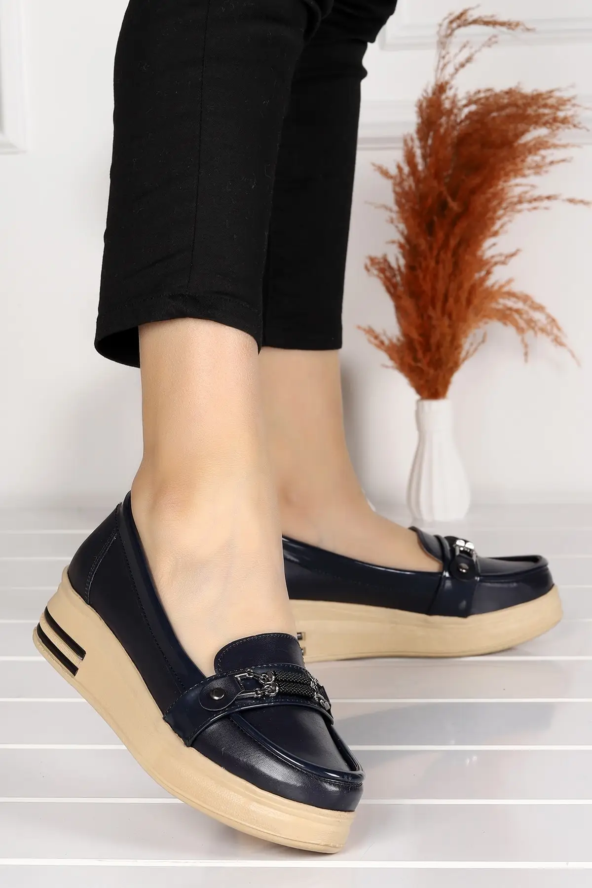 

Women Flats Shoes Cns Daily Blue Fashion Flats For Ladies Casual Shoes Elegant Flat Footwear Summer Ladies Shoes