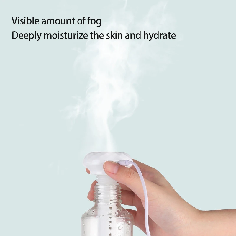

Mini Portable Air Humidifier Universal Diamond Core USB Essential Oil Diffuser Home Office Silent Cool Mist Maker Assembly