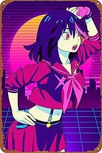 Плакат Kill la Ryuko Matoi винтажная жестяная вывеска для бара офиса дома декора стен