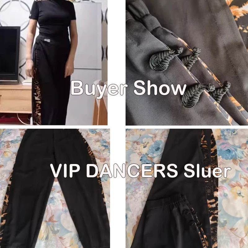 Новинка 2021 брюки для латинских танцев женщин национального стандарта высокая