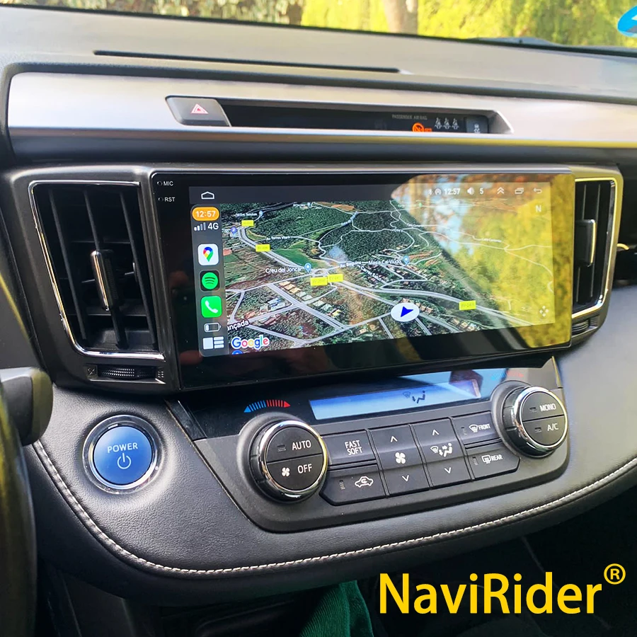 Автомагнитола для Toyota RAV4 RAV 4 Xa40 2012-2019 10 25 дюйма CarPlay Android автомобильная