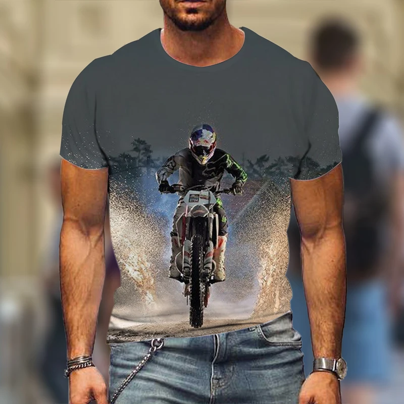 

Men Vintage Motorcycle T Shirt 3d Print Casual Short Sleeve Loose Oversized Tshirts For Men Sweatshirt Men's Top Clothing Camise