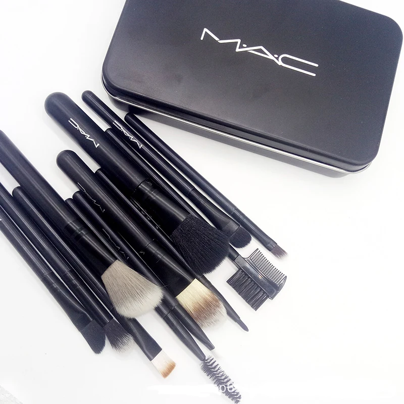 

MA 12Pcs Makeup Brushes Set Professional Eyeshadow Foundation Blush Powder Eyeliner Eyelash Lip Make Up Brush Cosmetic Tool