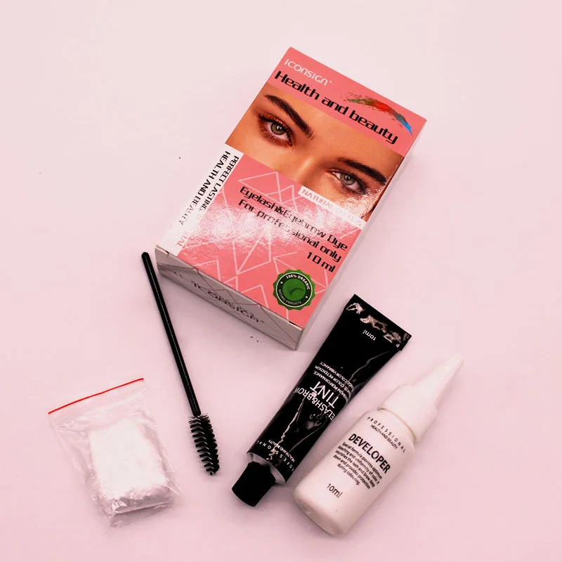 ICONSIGN натуральный цвет для бровей водостойкая долговечная краска принадлежности