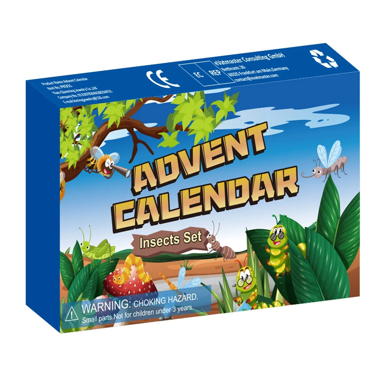 Рождественский Календарь С Ручной Росписью На 2024 Год Креативная Подарочная