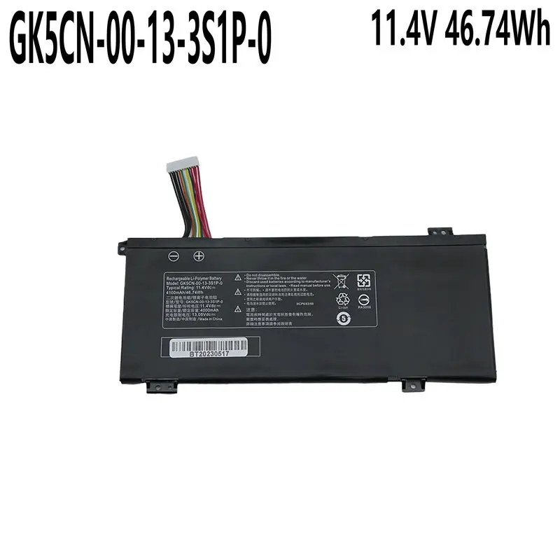 Новый аккумулятор GK5CN-00-13-3S1P-0 для MECHREVO X8Ti Z2 MACHENIKE T90 Plus T90-T3p F117-B F117-B6 GK5CN GK5CN4Z GK7CN6Z X9Ti