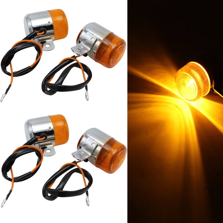 Светильник-сигнал поворота для мотоцикла, 2 пары