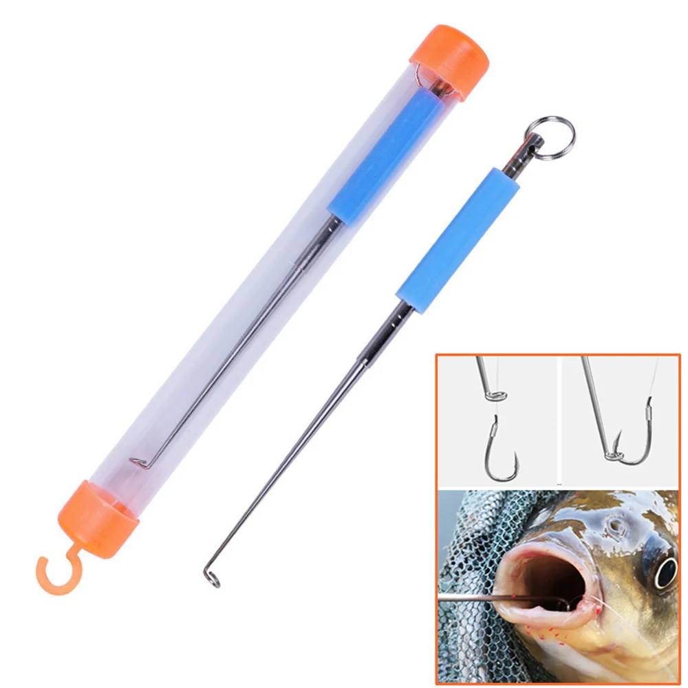 

Stainless Steel Easy Fish Hook Remover Safety Fishhook Extractor Detacher Quick Disconnect Device Fishing Tools Equipment