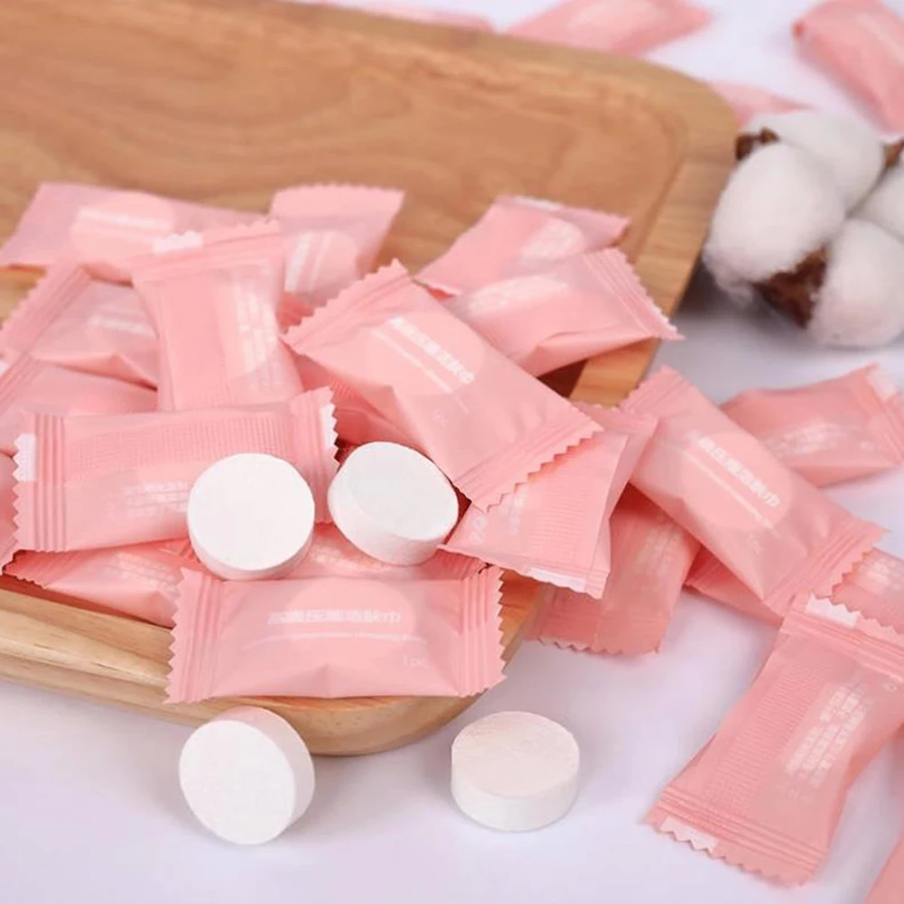 

Compressed Face Towel Disposable Portable Face Towel Tablets Non-woven Cotton Tissue for Travel Home Camping Outdoor Activities