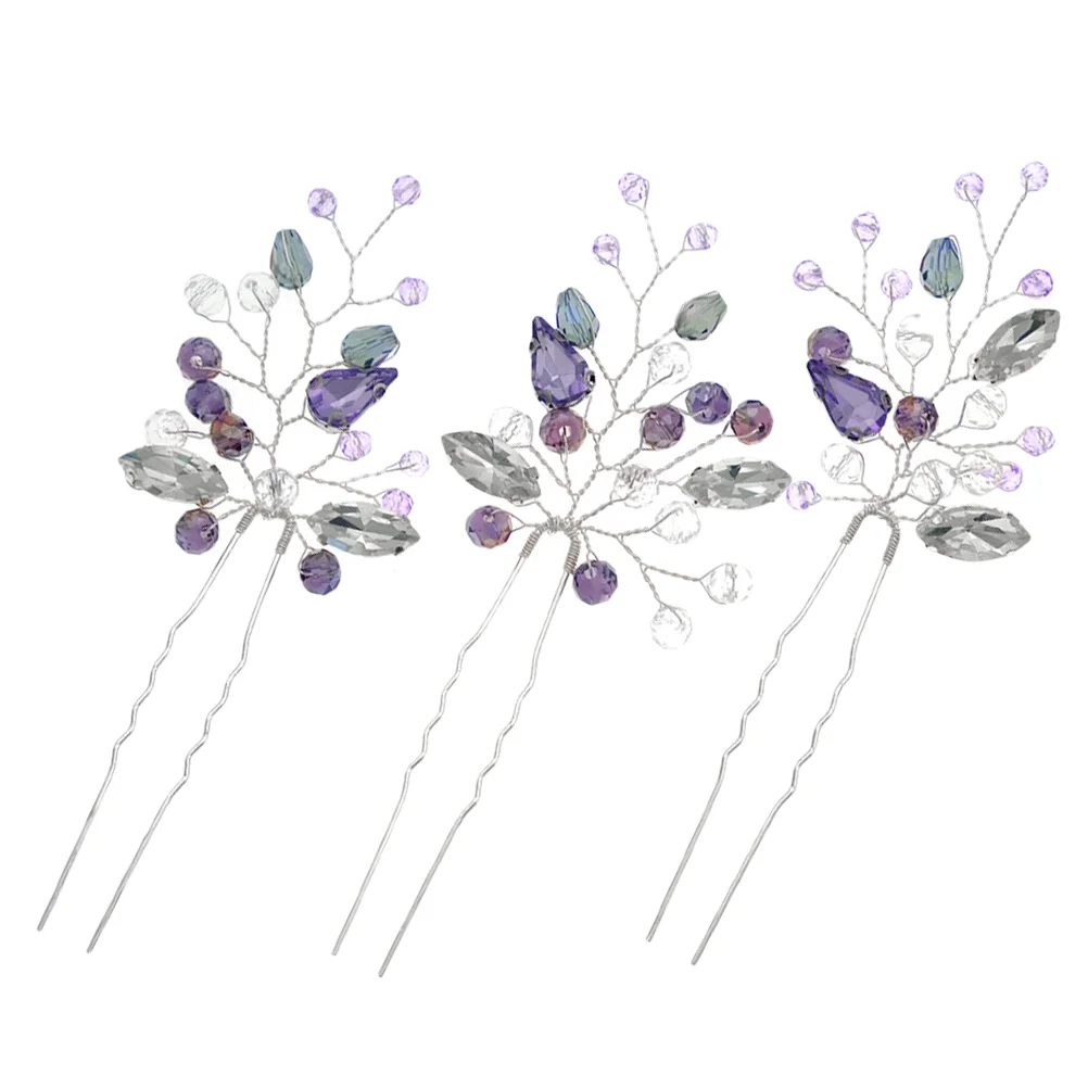 

Pin Bride Headpieces Wedding Hair Pins Women Bridal Bobby Rhinestone Accessories