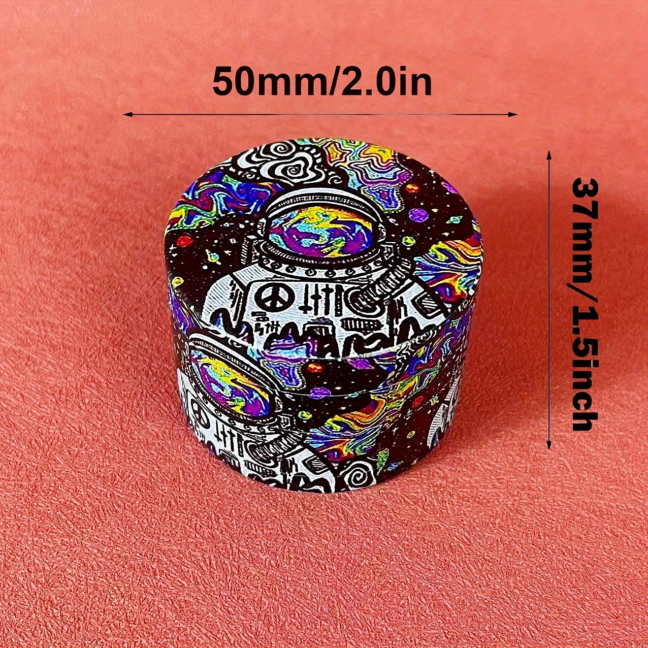 

Металлическая мельница для трав 2 дюйма