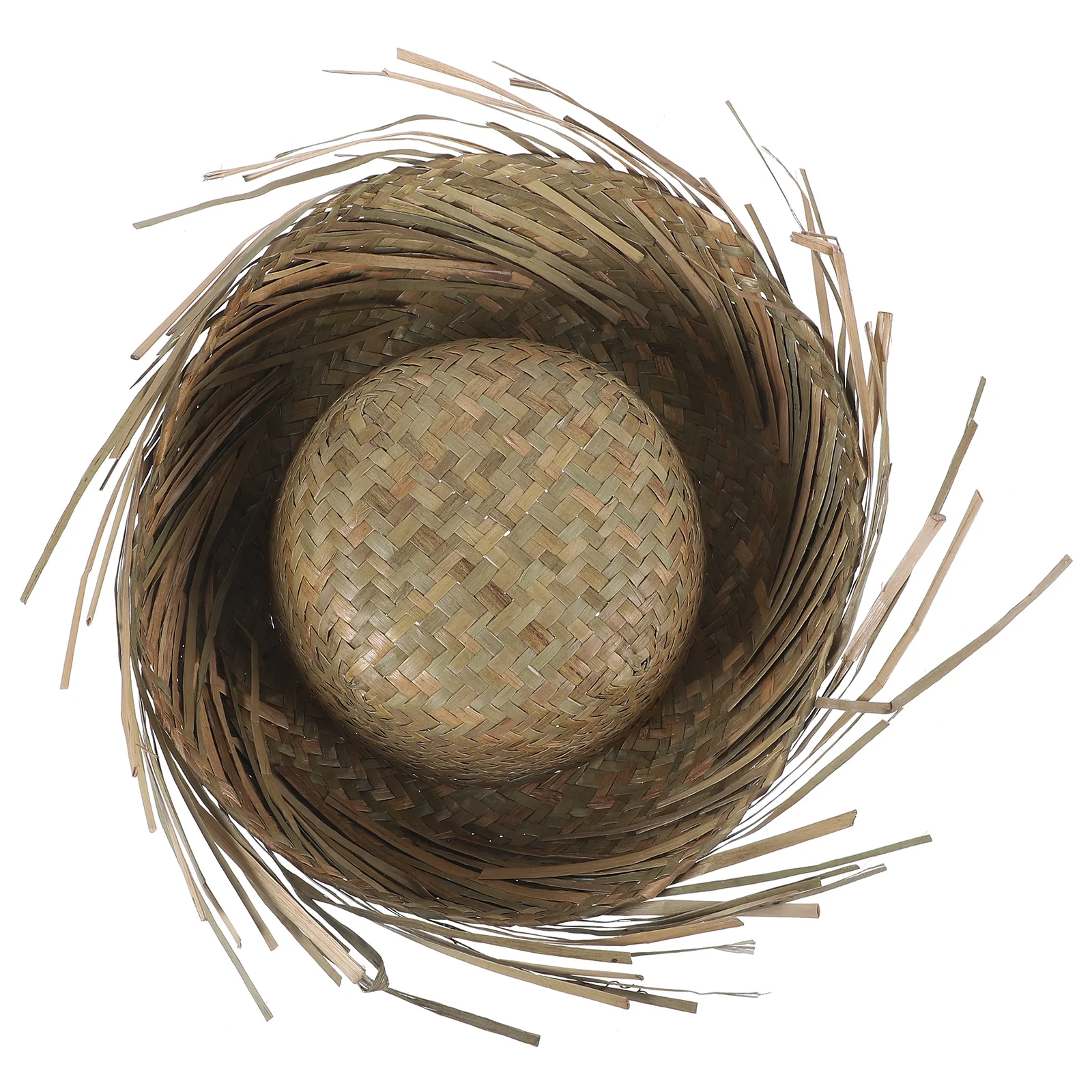 Пляжная соломенная шляпа от солнца гавайский костюм Луау фермерский шляпы для