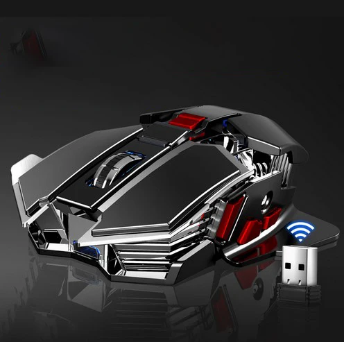 

1600dpi Wireless Mouse Photoelectric Mouse Rechargeable Silent High Resolution Gaming Mouse Office E-games Unlimited Gamer Mice