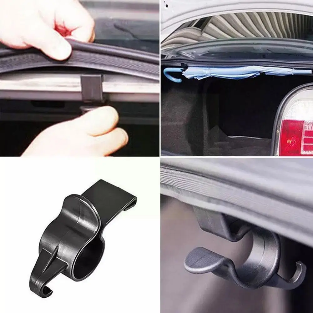 

1/2pcs/Pack Car Trunk Hook Umbrella Hanger Plant Towel Hook organizer car interior trunk storage holde car accessories orga J3H5