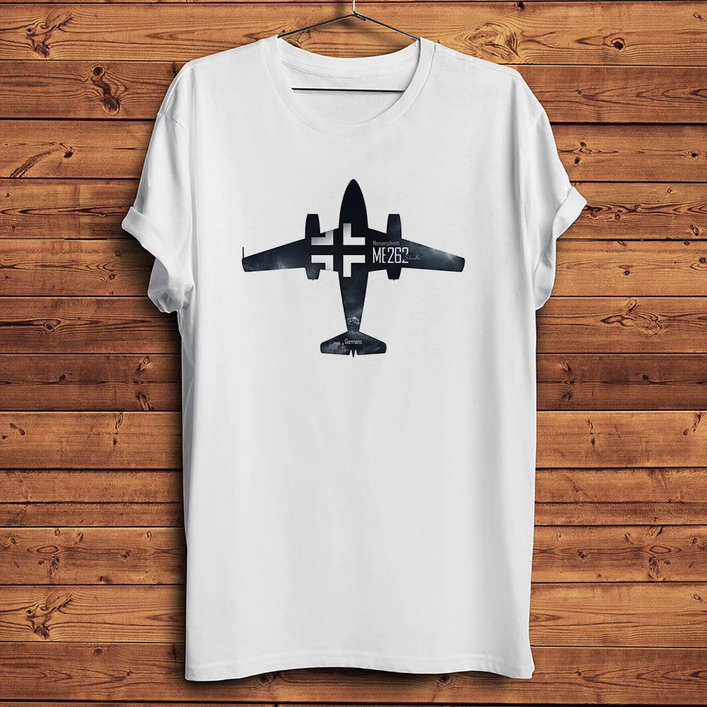 WW2 Messerschmitt Me-262 Schwalbe Battleplan винтажная мужская футболка белая повседневная с