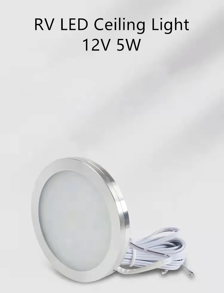 Светильник потолочный светодиодный хромированный теплый белый