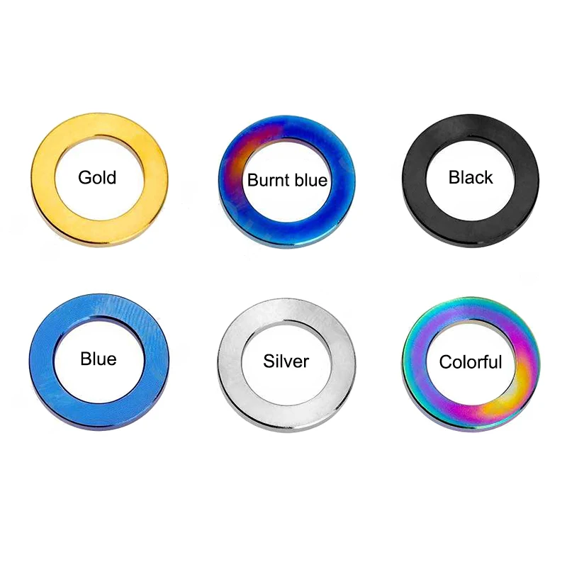 Титановая шайба M3 M4 M5 M6 M7 M8 M10 M12 DIN912 Плоская прокладка для велосипеда мотоцикла