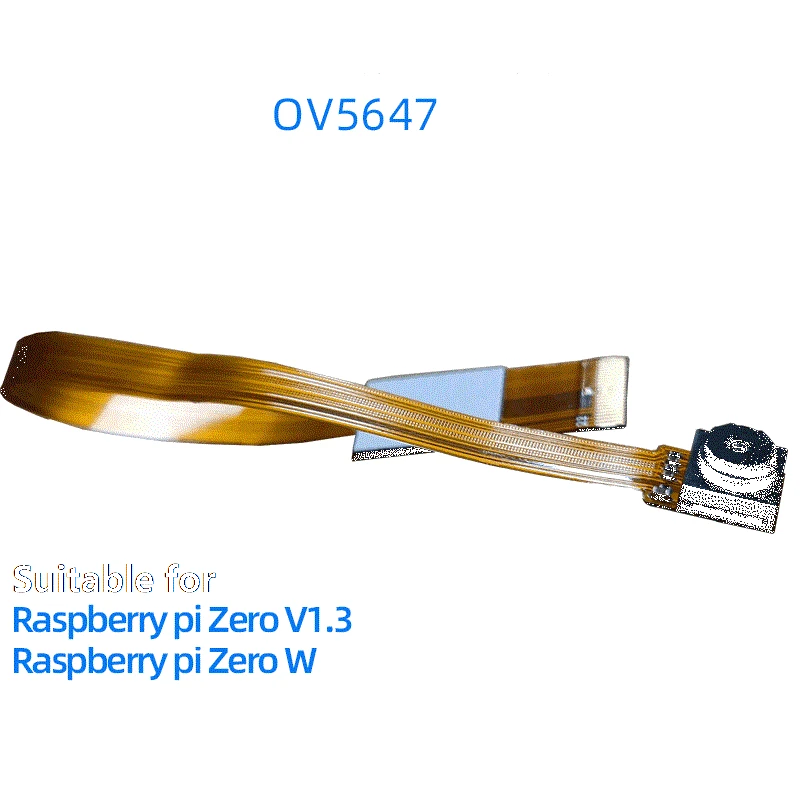 

OV5647 Camera Module for Raspberry Pi ZERO V1.3 and W Development Board 120 Degrees Lens 1080P 500w Camera Module 1/4inch