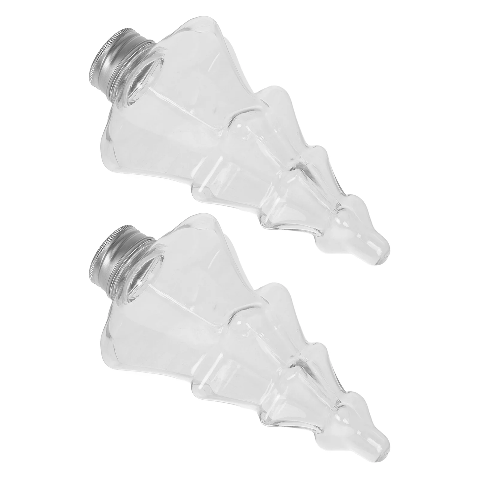 10 шт. рождественские декоративные бутылки в форме рождественской елки подвеска