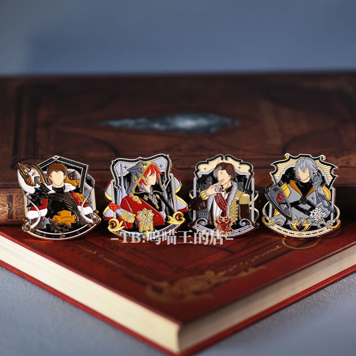 

Аниме финальная фантазия FF14 G'raha Tia Estinien Haurchefant Ardbert Emet-Selch металлический значок брошь булавки Косплей Сувенирные игрушки