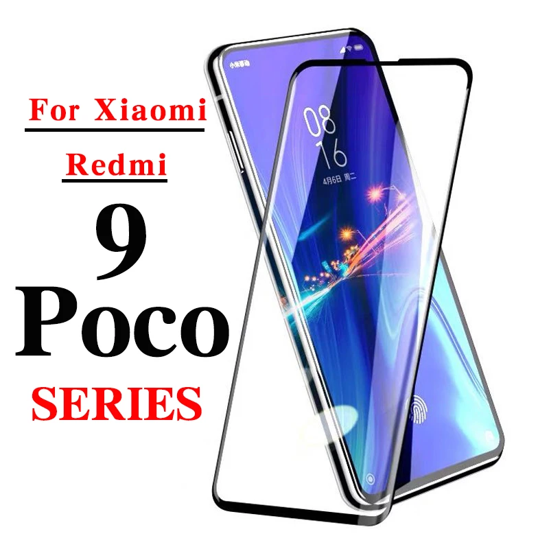 Защитный экран для Redmi Note 9 Pro Max 9pro Note9 9a, стекло для защиты экрана Xiaomi Poco X3 X2 X 3 2 9T F2 Pro CC9 CC9e, чехол