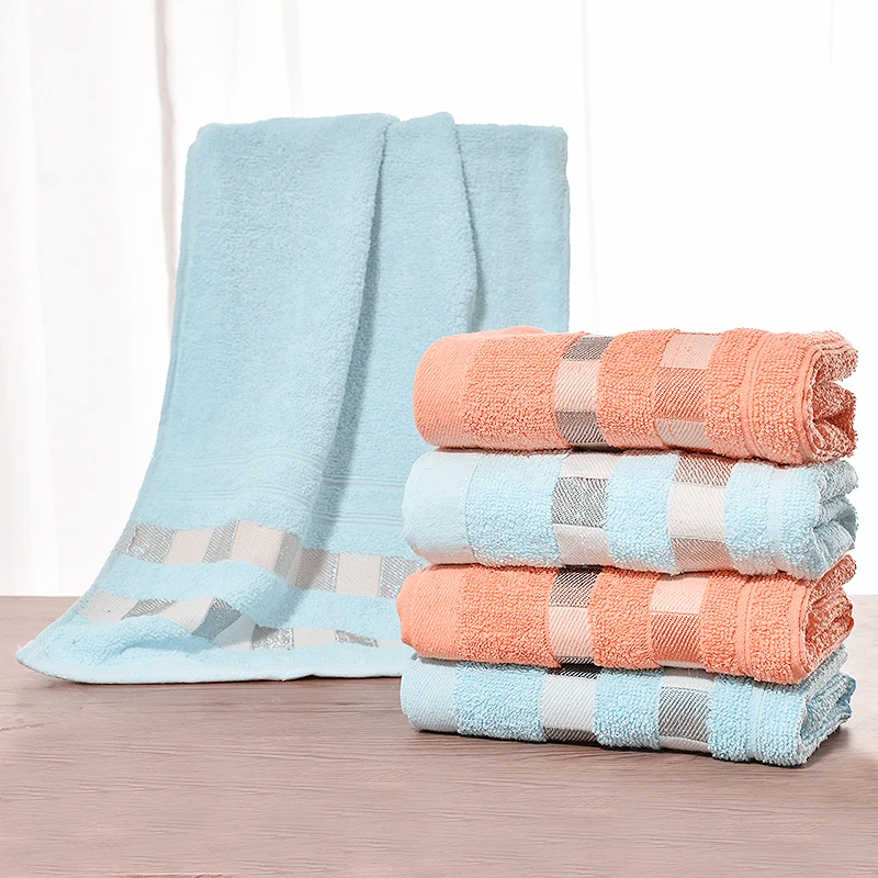 

towel soft and comfortable plus size couple sports towel Super absorbent wash face breathable towel gauze wash face towel