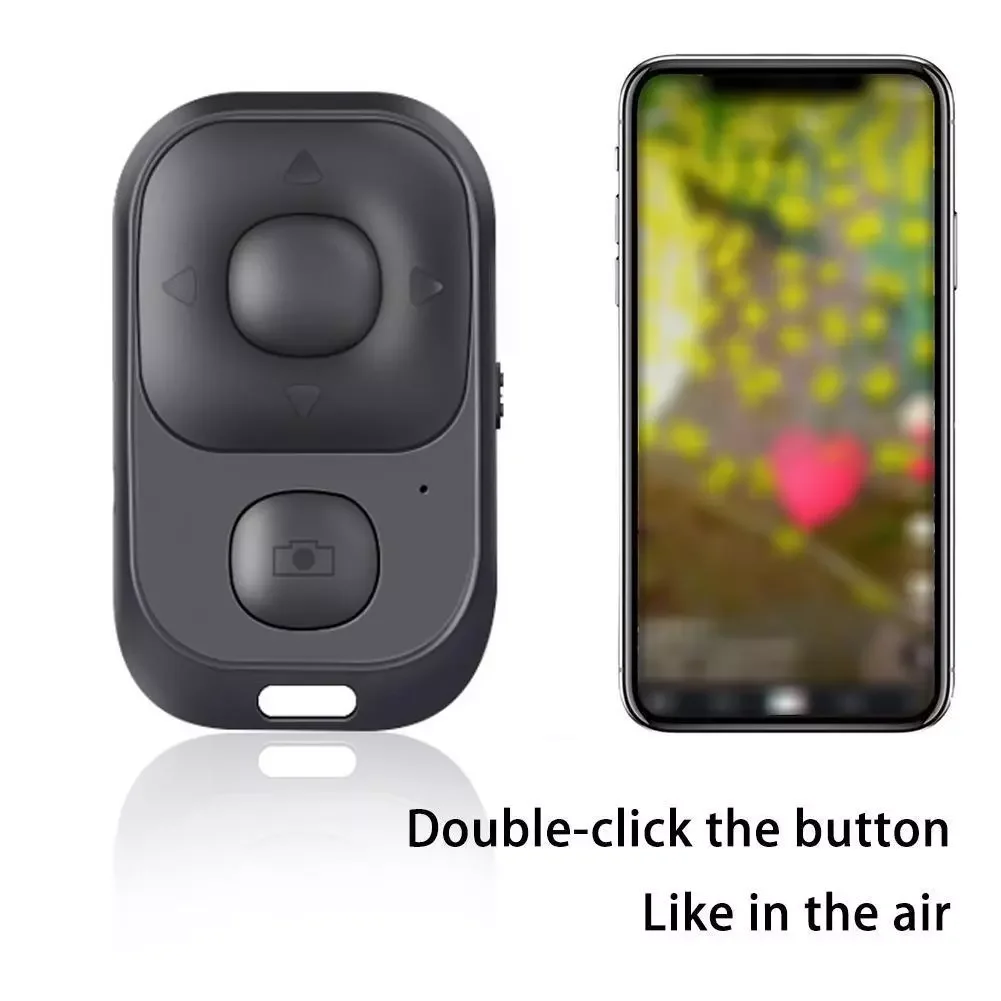 

Wireless Selfie Remote Control Bluetooth-compatible Shutter Release Button Camera Phone Self-timer Page Turning Controller