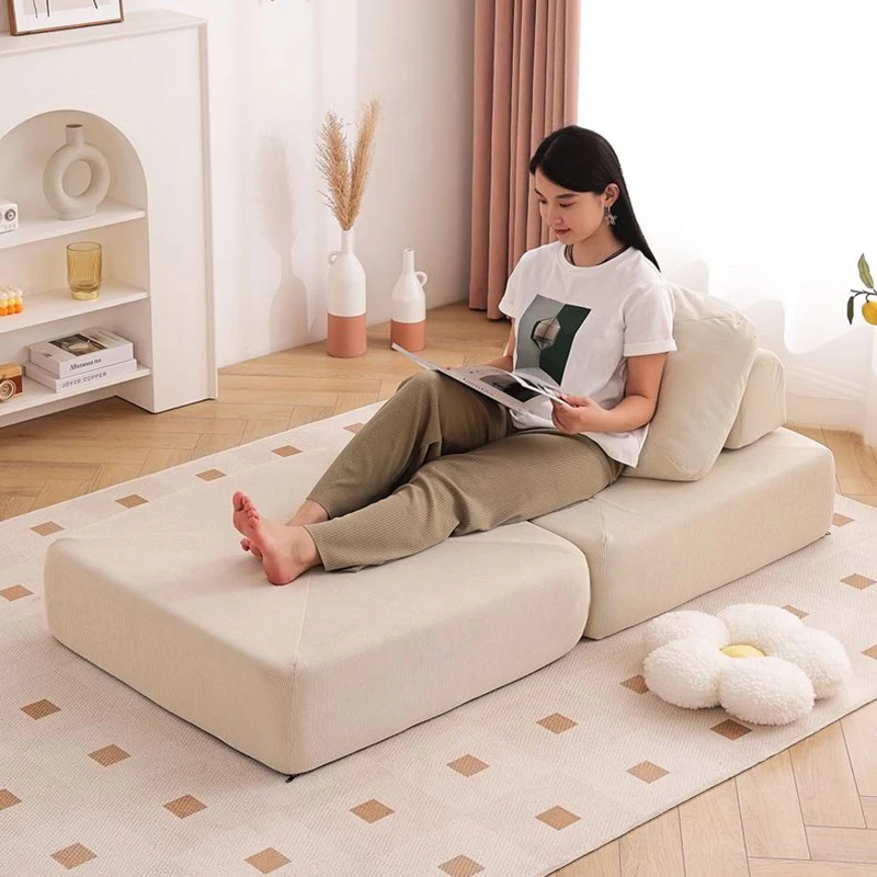 Современные диваны для гостиной складной ленивый диван-кресло минимализм