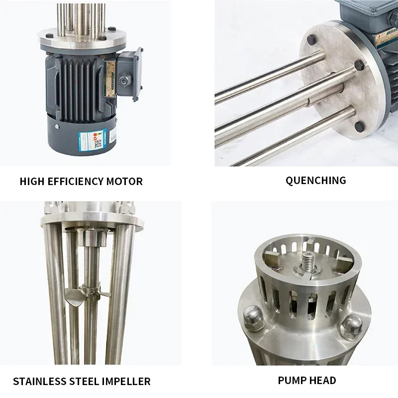 Промышленный высокоскоростной гомогенизатор LRH-100 эмульгатор с высоким сдвигом