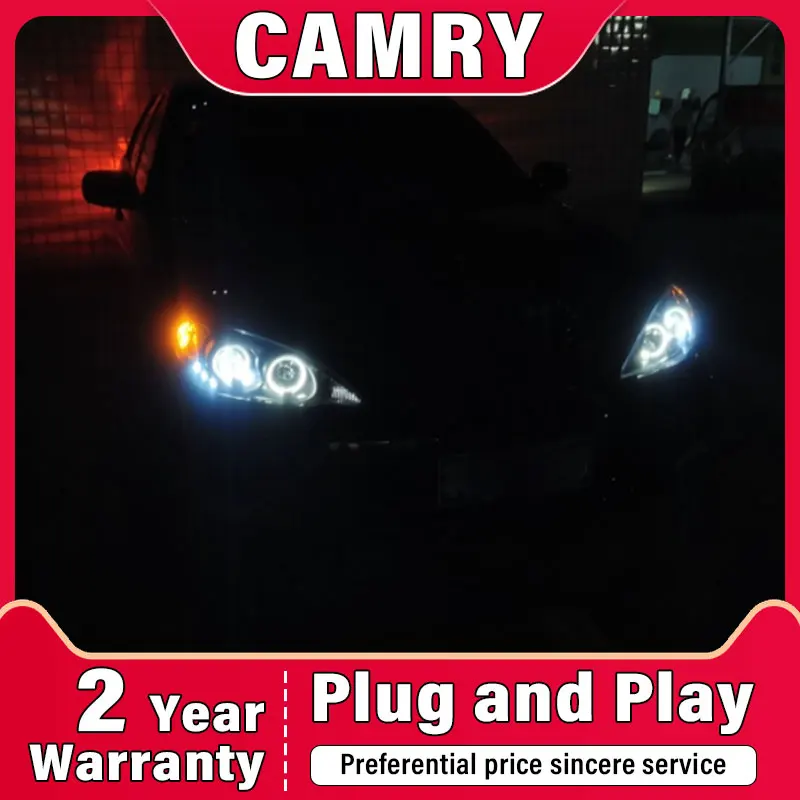 Car Styling For Toyota Camry 2001-2006 Headlight Assembly LED Headlight LED DRL Headlamp Accessories