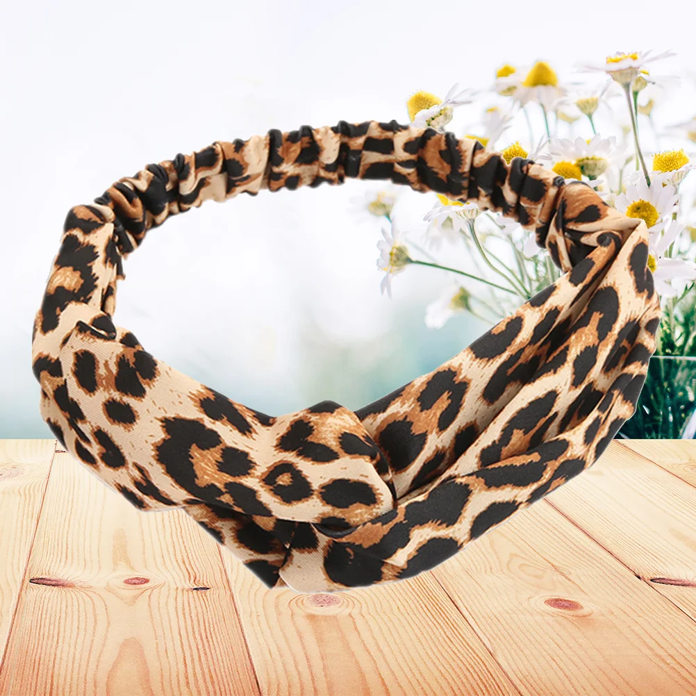 

Повязка на голову Женская повязка на голову тюрбан повязка для волос с принтом для йоги витой шарф бандана спортивный напульсник перекрестный узел для мытья лица