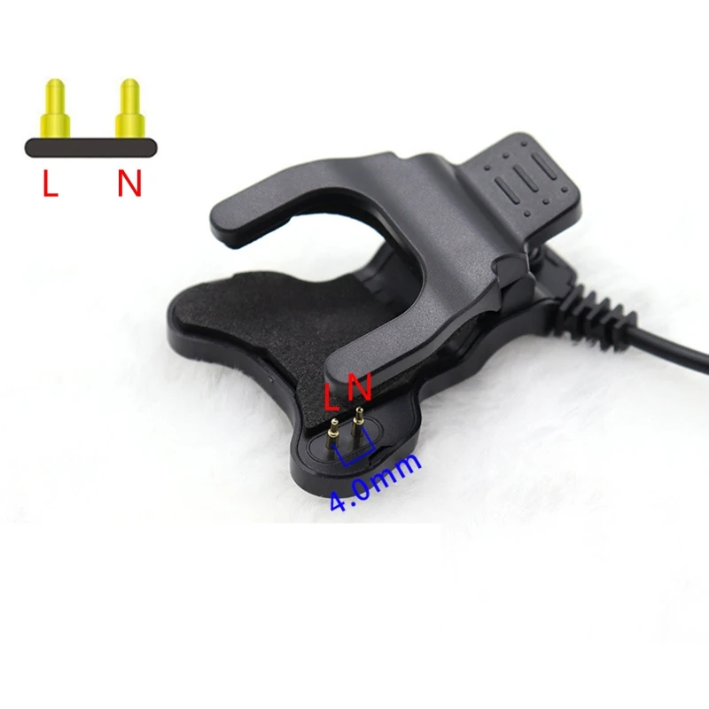 

Smart Watch Charger Universal USB Charging Cable 3 pin 3/4/7mm Clip Smart Bracelet Charger Wire 2/3 pins for TW64 TW68