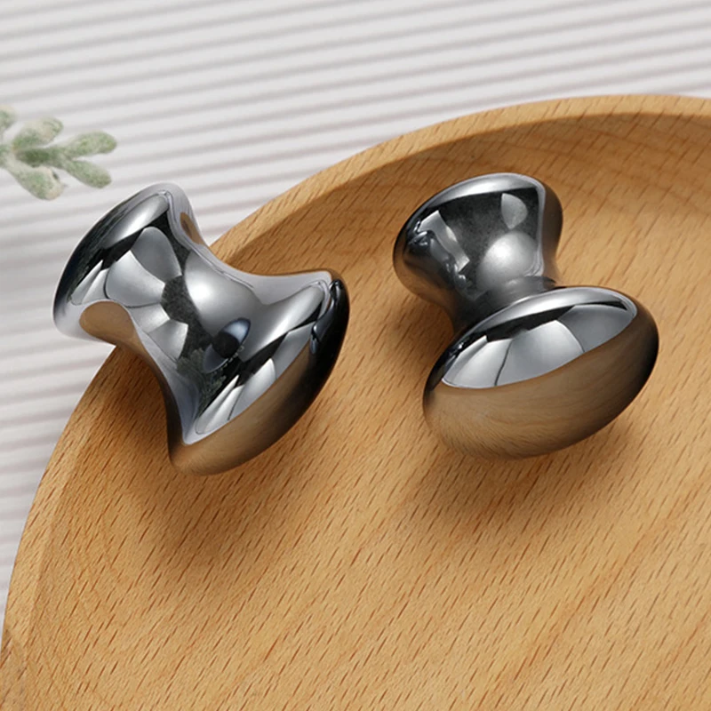 

Gua Sha Face Massage Beauty Tool Mushroom Shape Terahertz Energy Stone Guasha Scraping Facial Massager for Spa Body Relaxing
