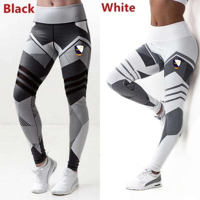 Women's High Waist Printed Leggings Sports Yoga Pants Fitness Pants Women's Tights Sexy Leggings