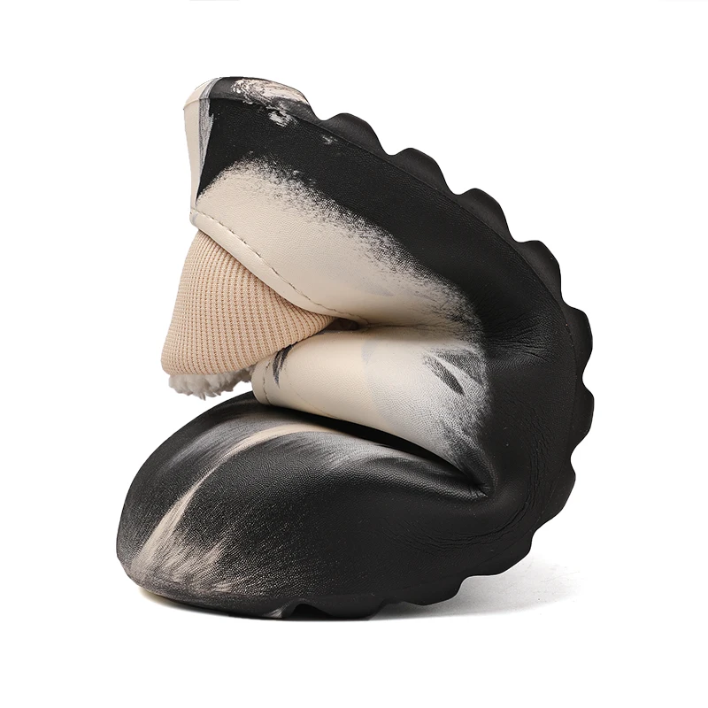 Casual Sneakers Mens Winter Shoes Plush Warm Indoor Walking Shoes Women Winter Cotton Shoes Outdoor Walking Footwear Size 36-47