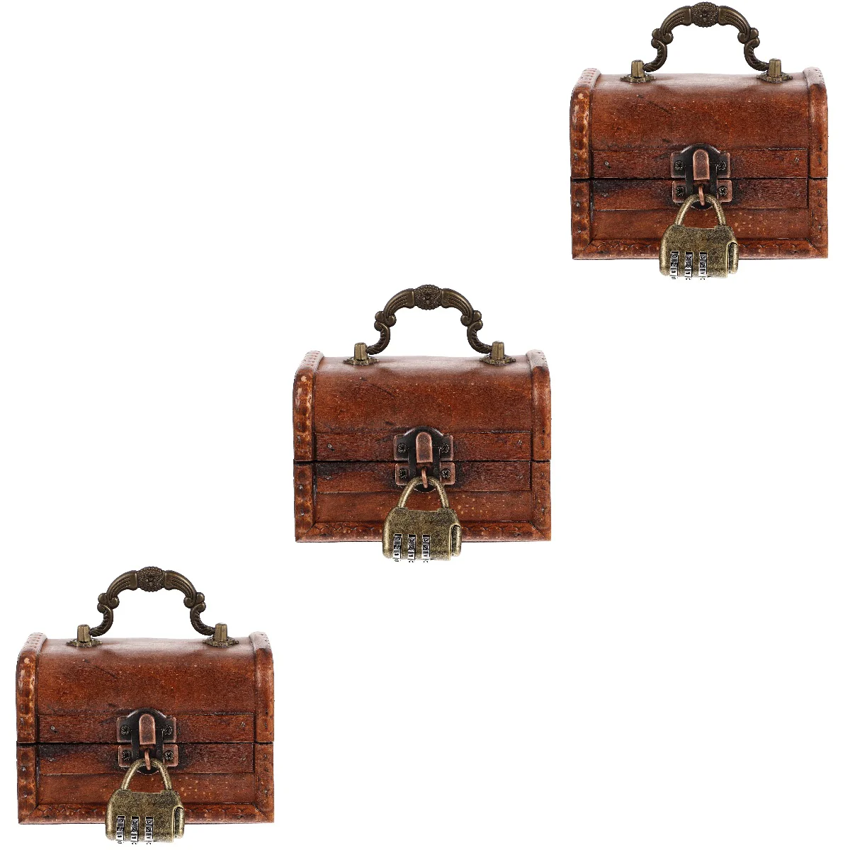 

3pcs Box Small Trinket Box Container Sundries Case