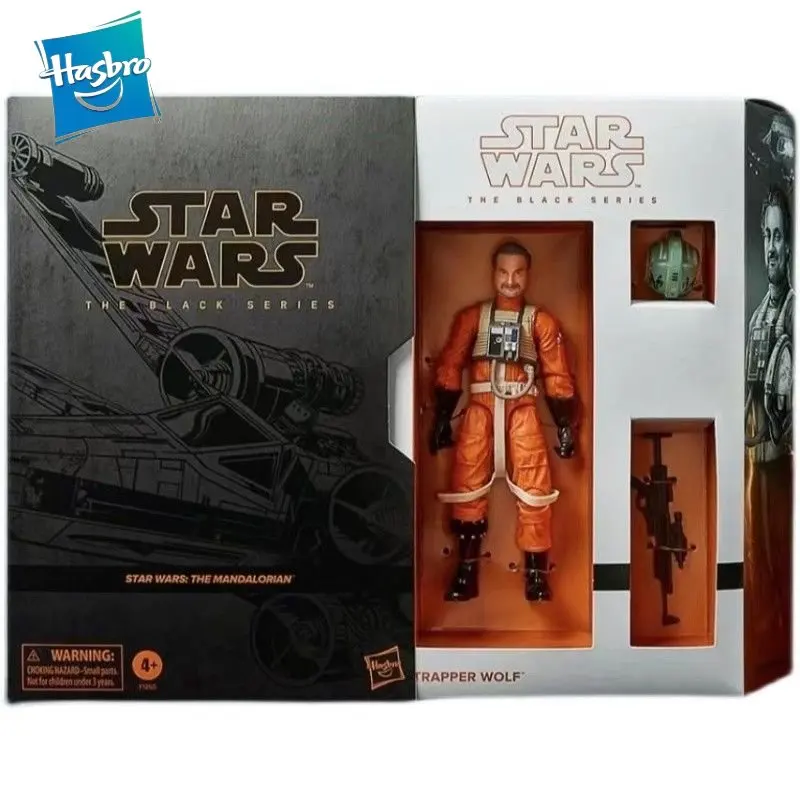 

Hasbro Star Wars The Mandalorian Trapper Wolf 6-inch Action Figure Black Series Exclusive Toys Doll Model New In Box