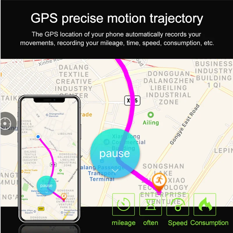 T1S Smart Watch Bands With Temperature Measure ECG Heart Rate Blood Pressure Monitor Weather Forecast Drinking Remind Wristband