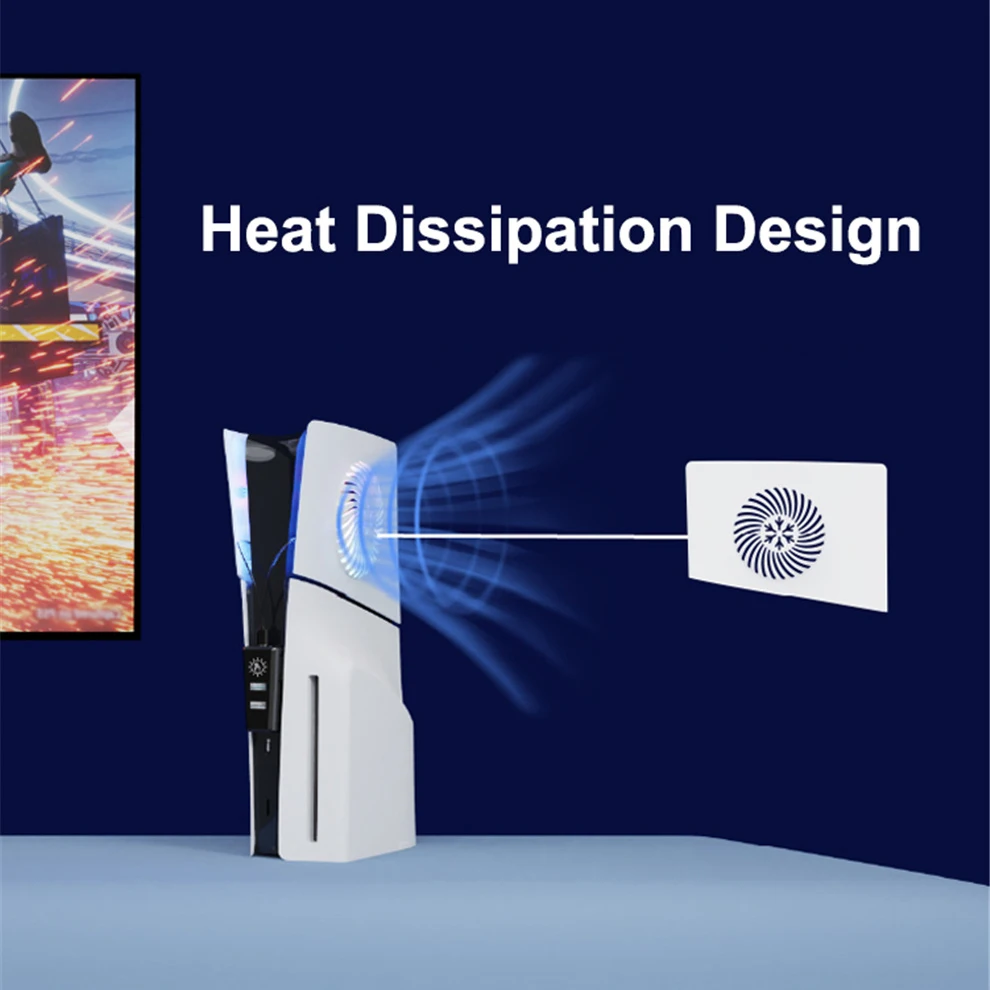 Обложка для IPLAY с RGB-подсветкой PlayStation 5 светильник/Цифровая версия и охлаждающее