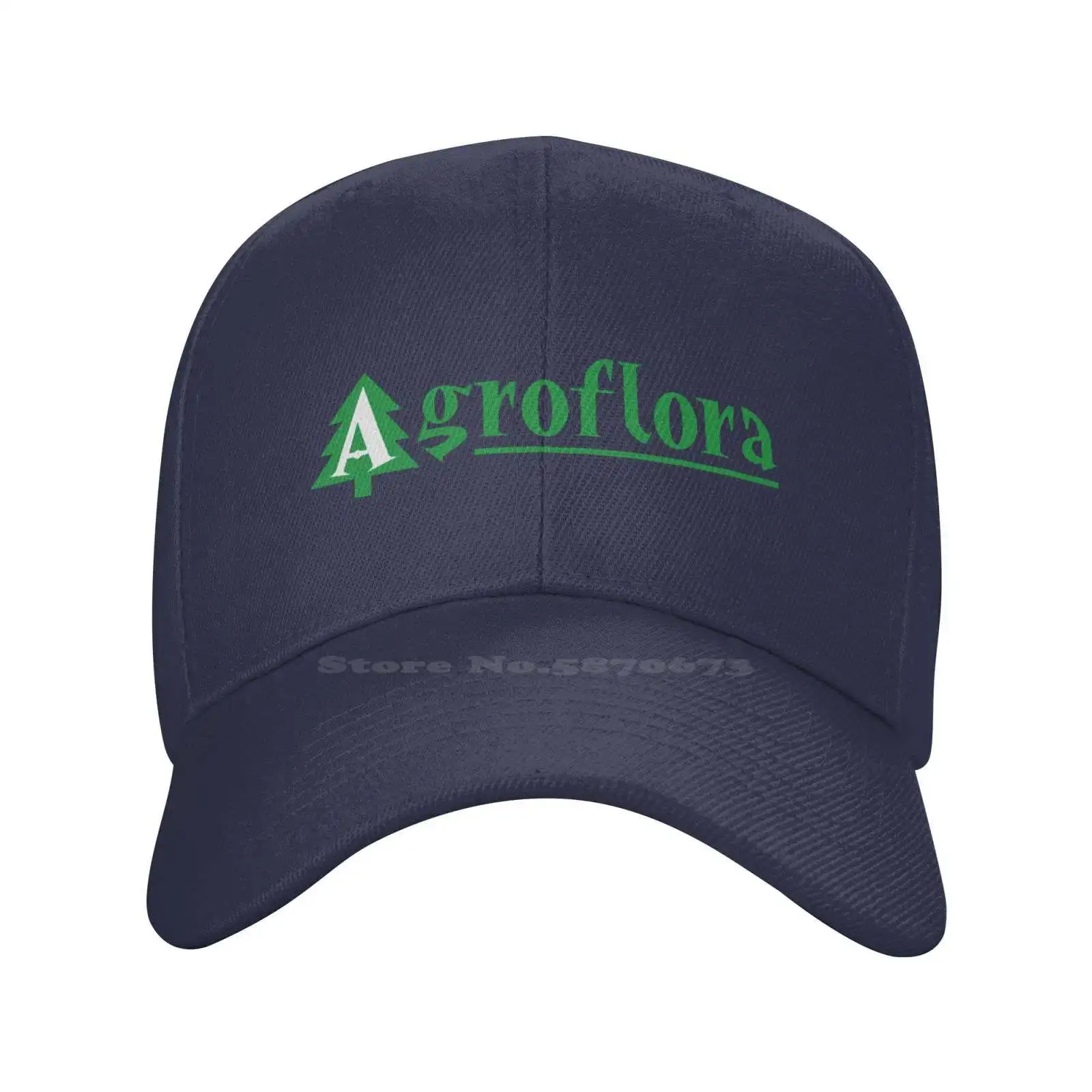 

Agroflora Logo Fashion quality Denim cap Knitted hat Baseball cap