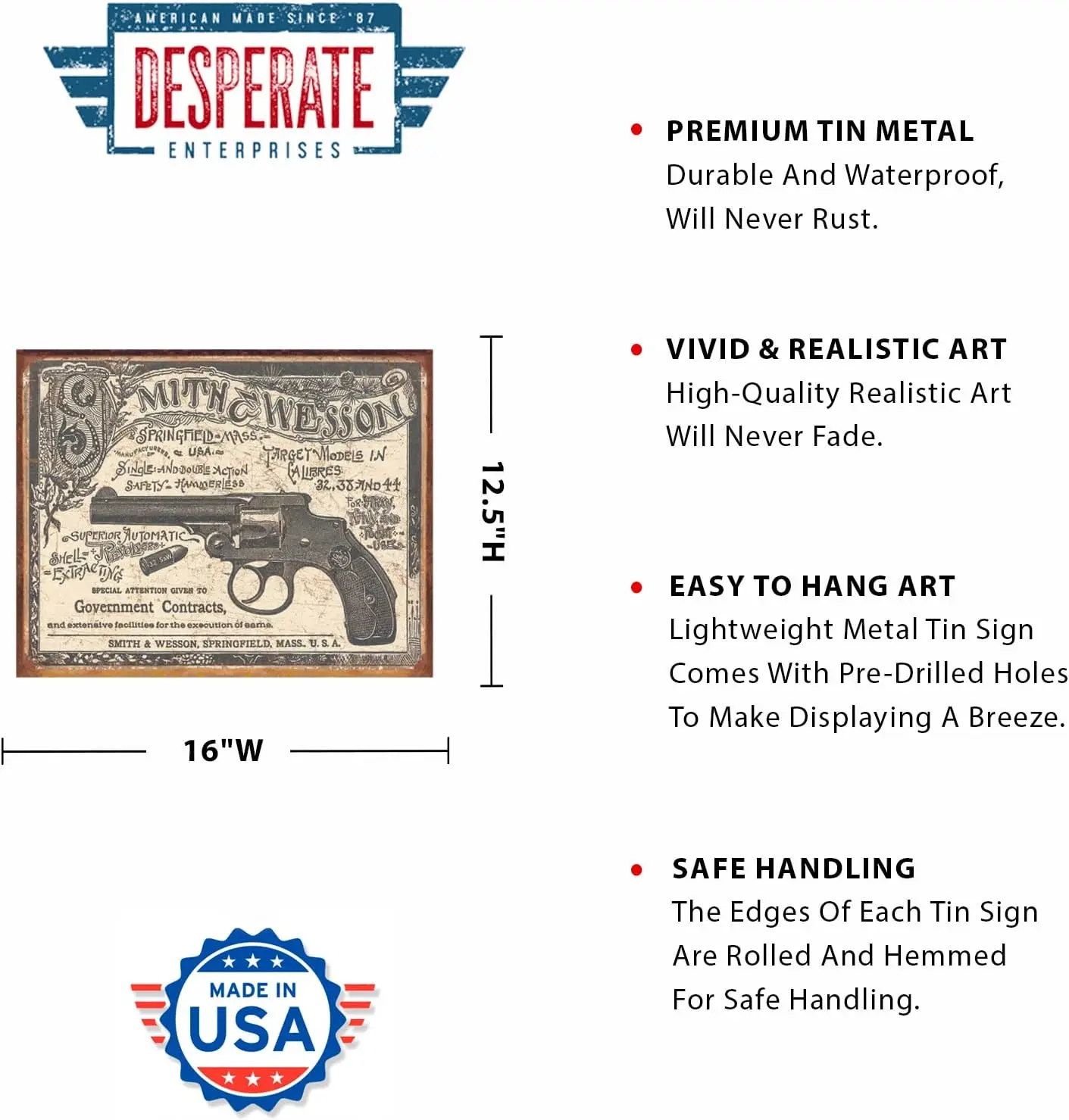 Отчаянные предприятия Smith &amp Wesson - 1892 государственные контракты жестяной