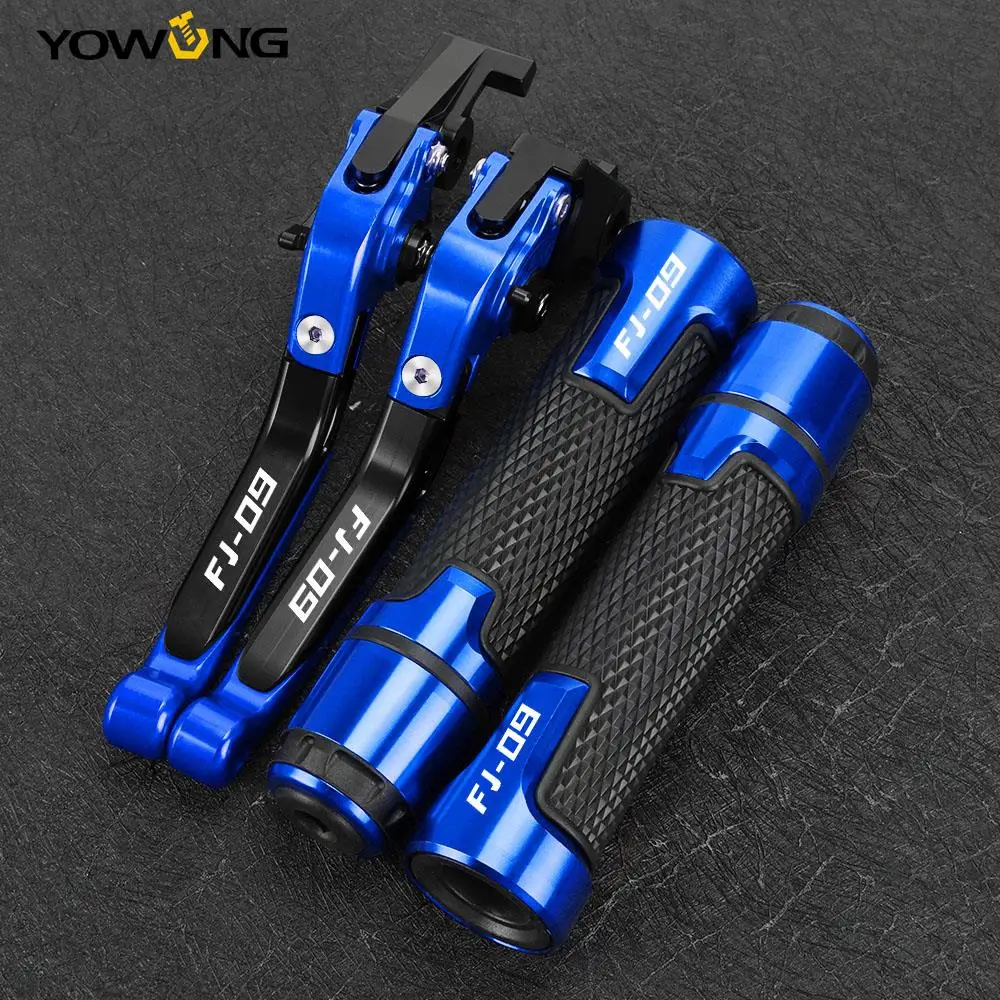 

FOR YAMAHA FJ09 FJ 09 2014 2015 2016 2017 2018 2019 2020 2021 2022 2023 Motorcycle CNC Brake Clutch Levers Handlebar Grips ends