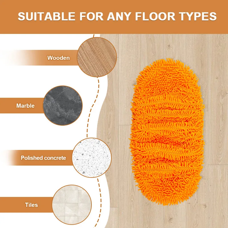 Фото Моющиеся накладки для швабры Swiffer Sweeper XL, многоразовые накладки для швабры для сухой и влажной уборки деревянного пола, 1 шт. №3