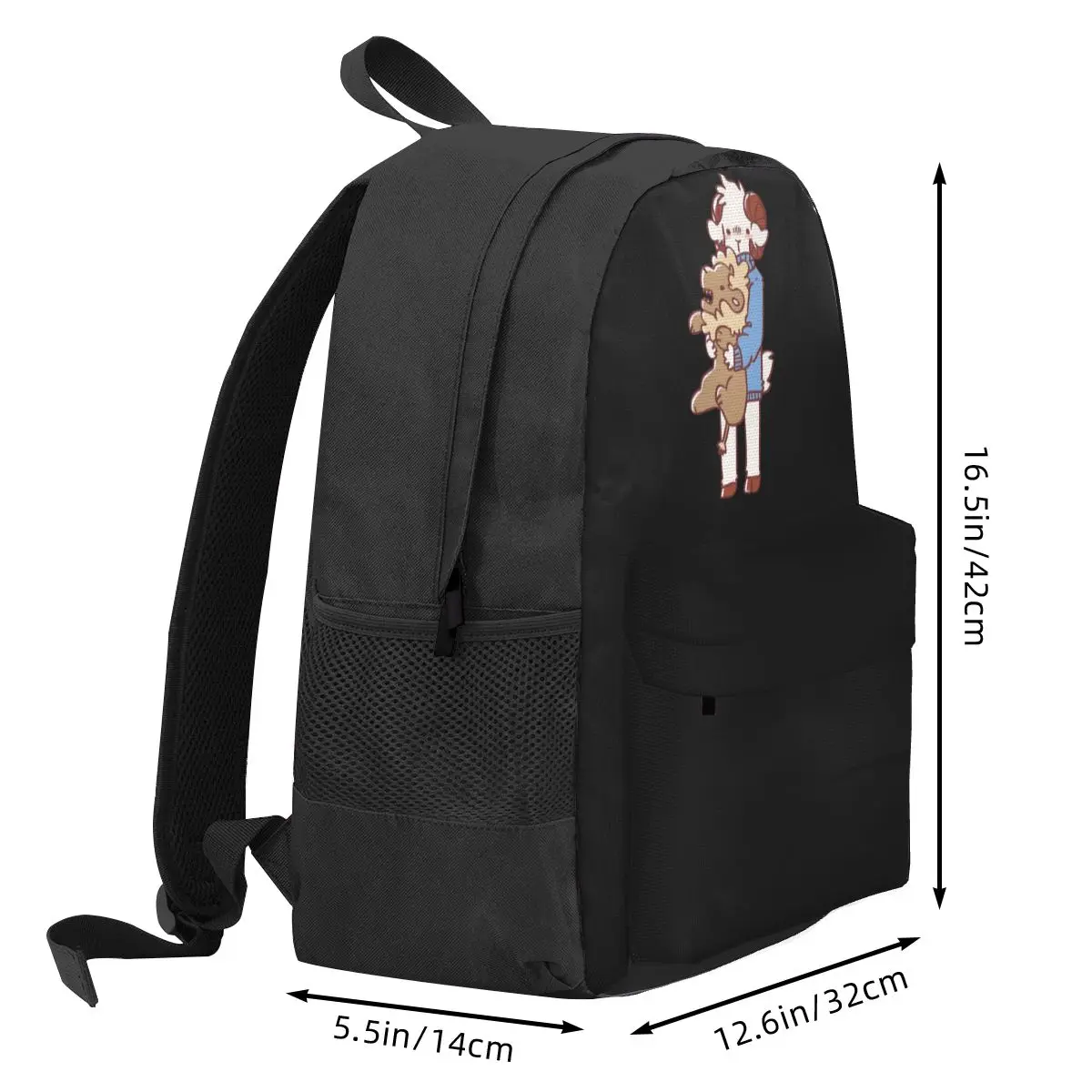 Jschlatt Merch Лев Женский рюкзак модная детская школьная сумка компьютерный для