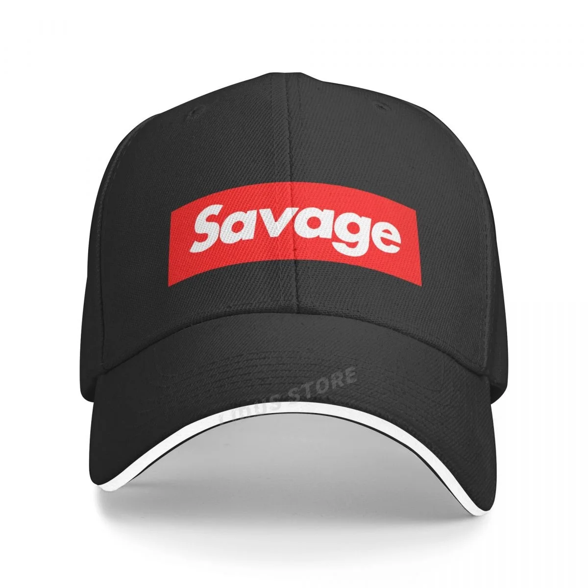 New Savage Letter Print Baseball Cap 100%cotton Couple Leisure Caps Hip Hop Snapback Golf Hat Fashion Dad Hats