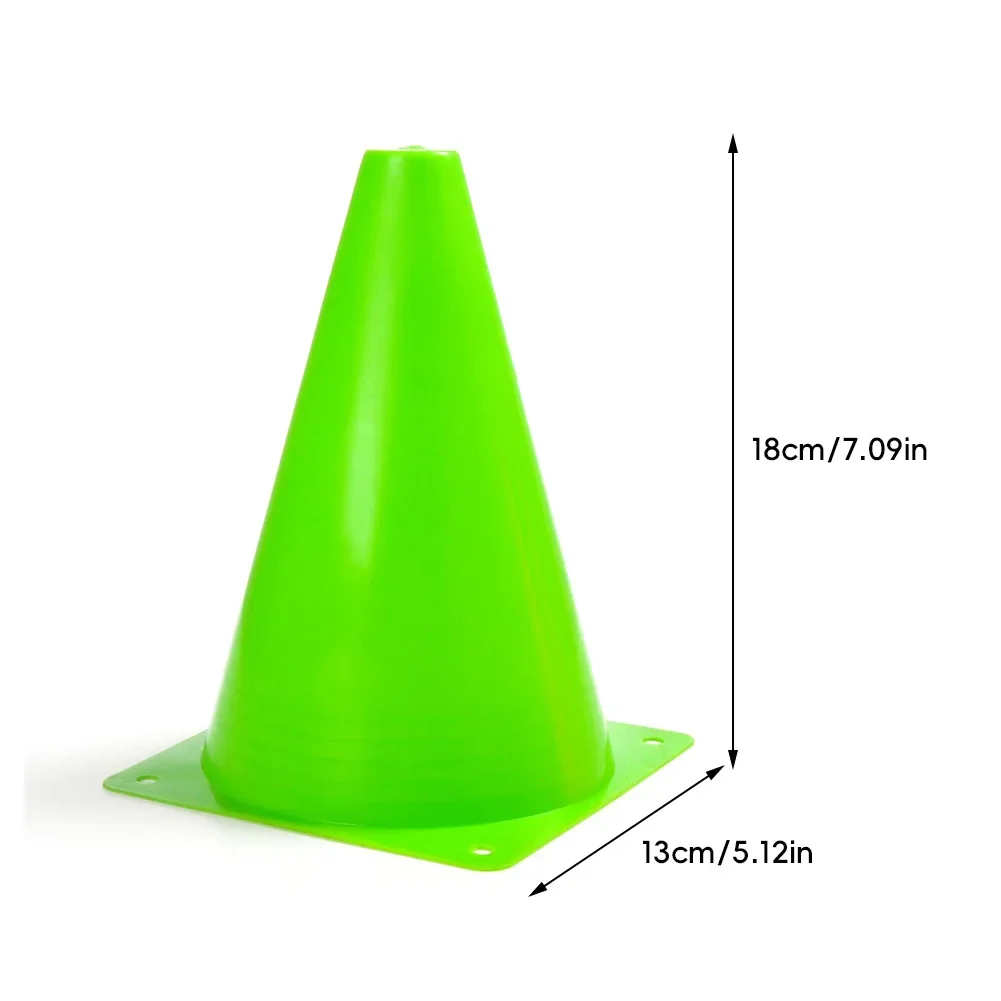 1 шт. 18 см Ковш для знаков 6-дюймовый барьер футбольной дороги плоский