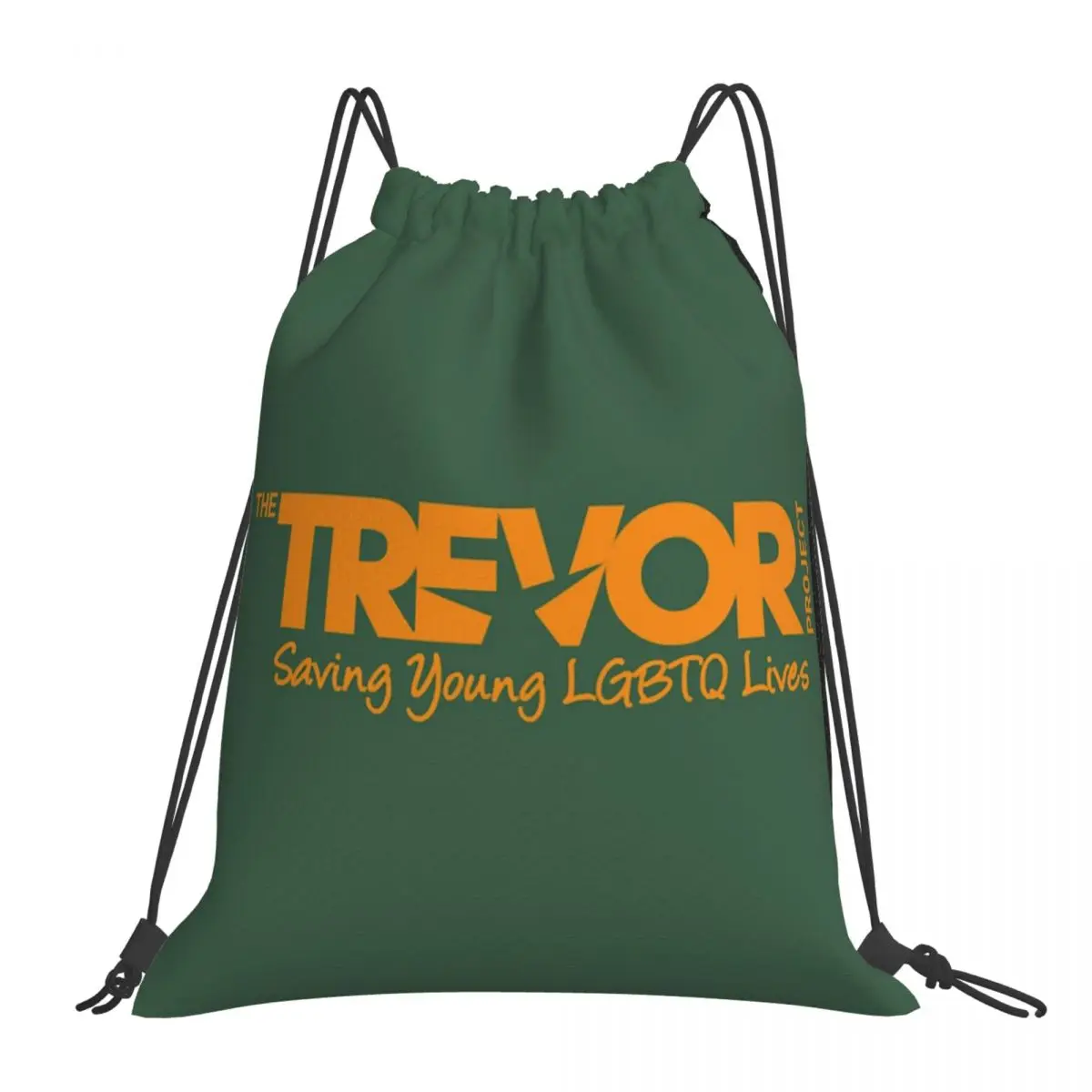 

Trevor Chuvang Project Backpacks Fashion Portable Drawstring Bags Drawstring Bundle Pocket Storage Bag Book Bags For Man Woman